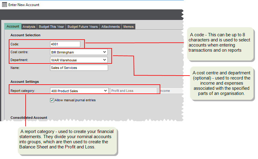 Creating A Chart Of Accounts