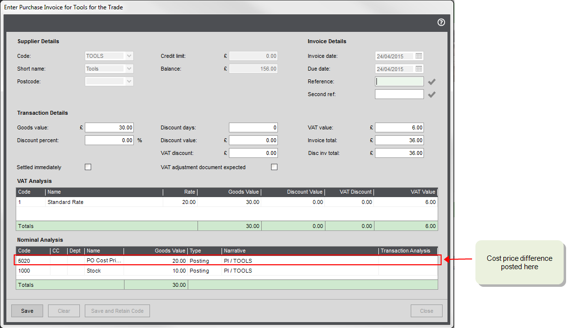 Purchase Order Settings (Configuration Assistant)