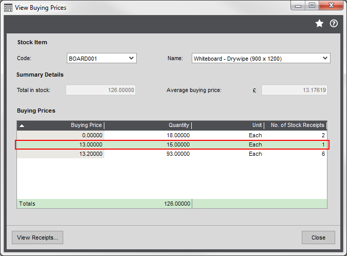 Move and allocate stock